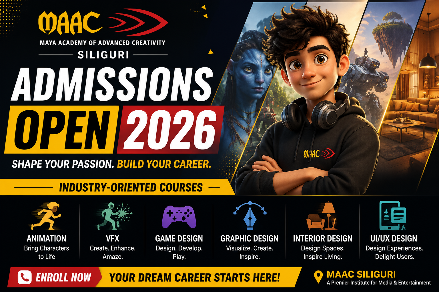 admissions open maac