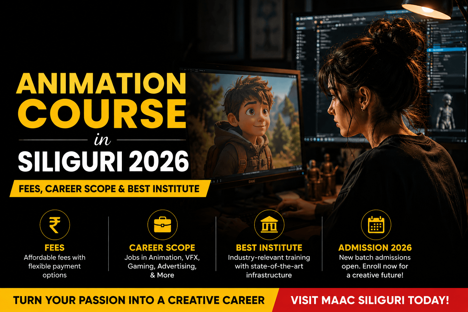 animation course siliguri